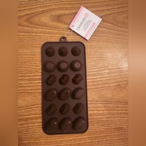 Celebrate It Chocolate Brown Gem Mold